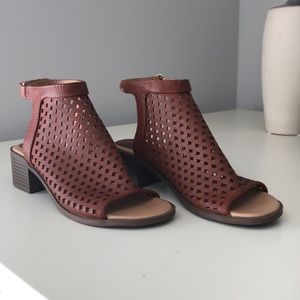 Nine West Perforated Booties